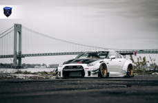 Nissan LB GTR на кованых дисках Rohana Forged RFG3