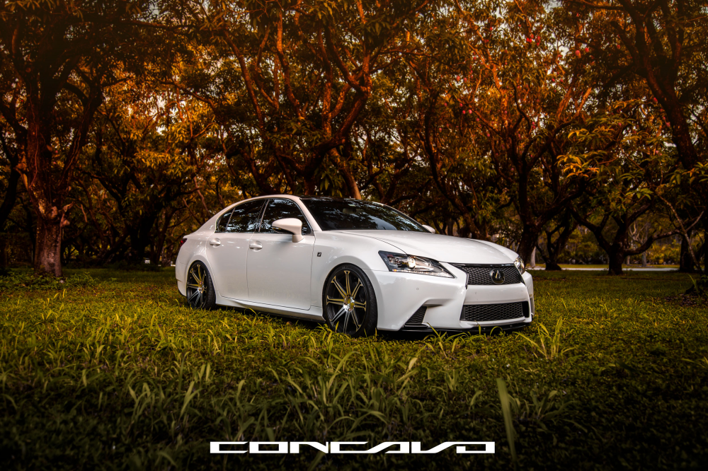 Lexus GS350 F-Sport на дисках Concavo CW-S8