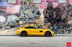 Mercedes AMG GT на дисках Hybrid Forged HF-3