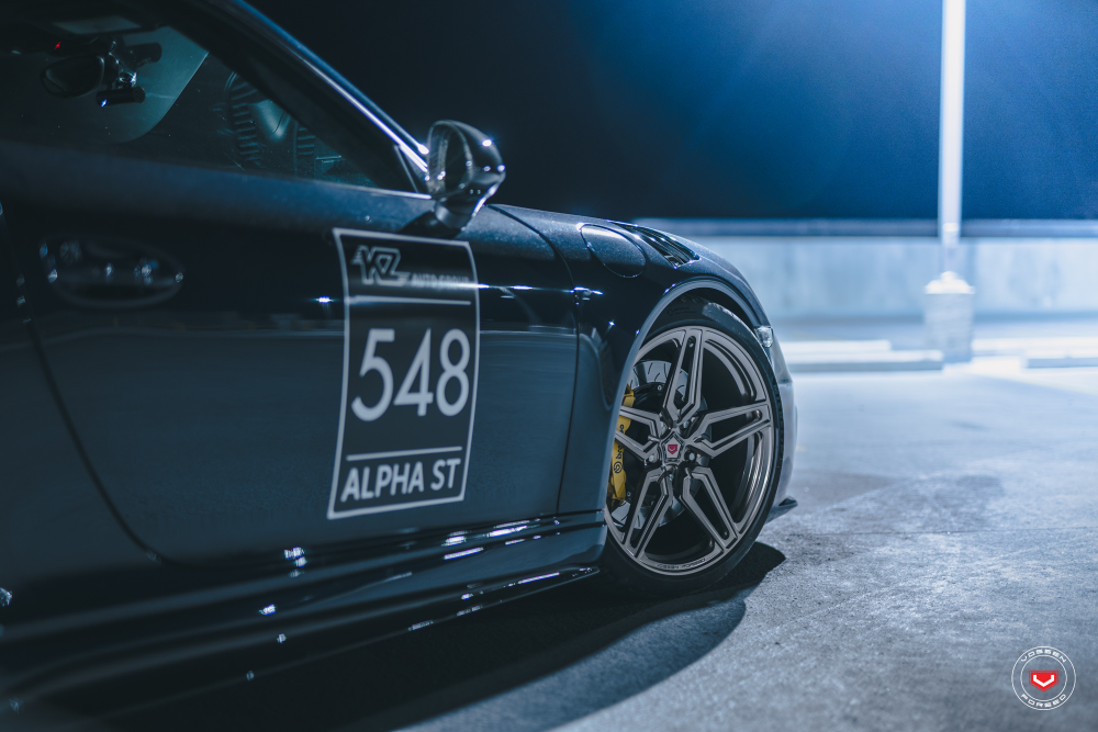 Porsche 991 на кованых дисках Vossen Forged M-X1