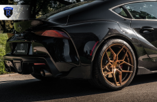 Toyota Supra на дисках RFX11 Brushed Bronze