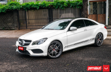 Mercedes E-Class на дисках Hybrid Forged HF-5