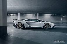 Lamborghini Aventador S на кованых дисках Novitec x Vossen NV-1