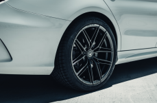 Mercedes-Benz C43 на дисках V-FF 112 Carbon Graphite