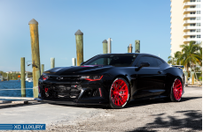 Chevrolet Camaro на дисках XO LUXURY XF1