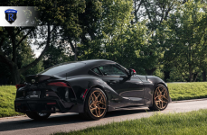 Toyota Supra на дисках RFX11 Brushed Bronze