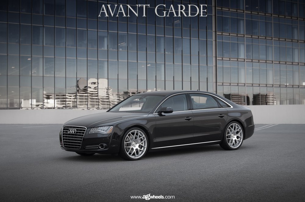 Audi A8L на дисках Avant Garde M310