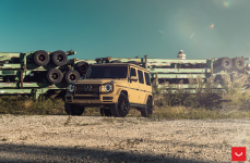 Mercedes G550 на дисках Hybrid Forged HF-4T