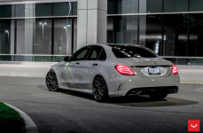 Mercedes C400 на дисках Hybrid Forged HF-2