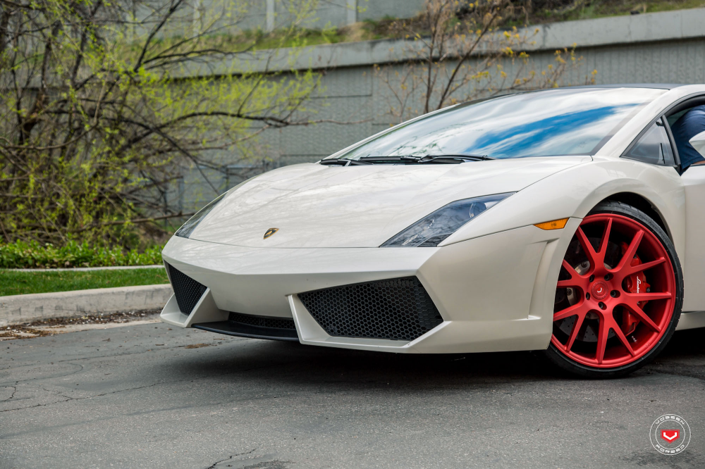 Lamborghini Gallardo на кованых дисках Vossen Forged VPS-306