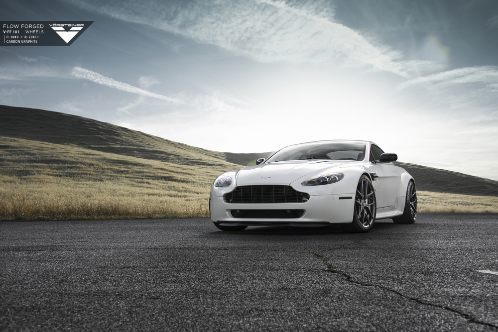 Aston Martin DB9 на дисках Vorsteiner V-FF 101 