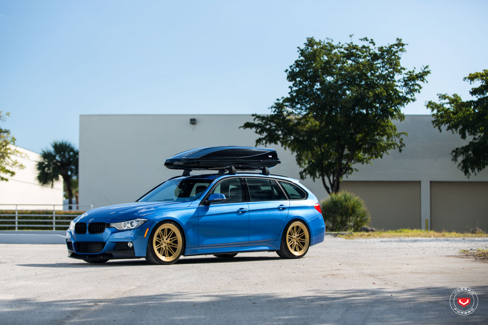 BMW F31 328xi Wagon на дисках Vossen Forged LC-107 