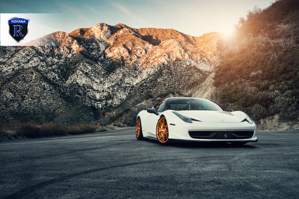 Ferrari 458 Italia на дисках Rohana RFX5