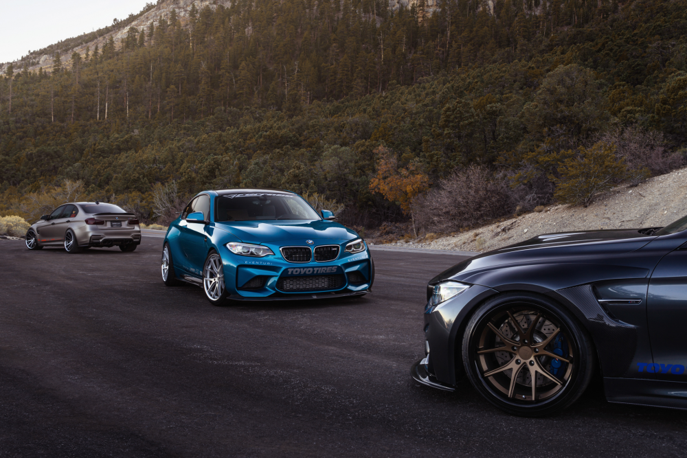 BMW M2 на дисках Ferrada FR2