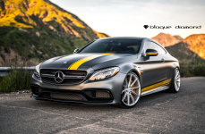 Mercedes Benz C63 AMG S Edition 1 на дисках Blaque Diamond BD11