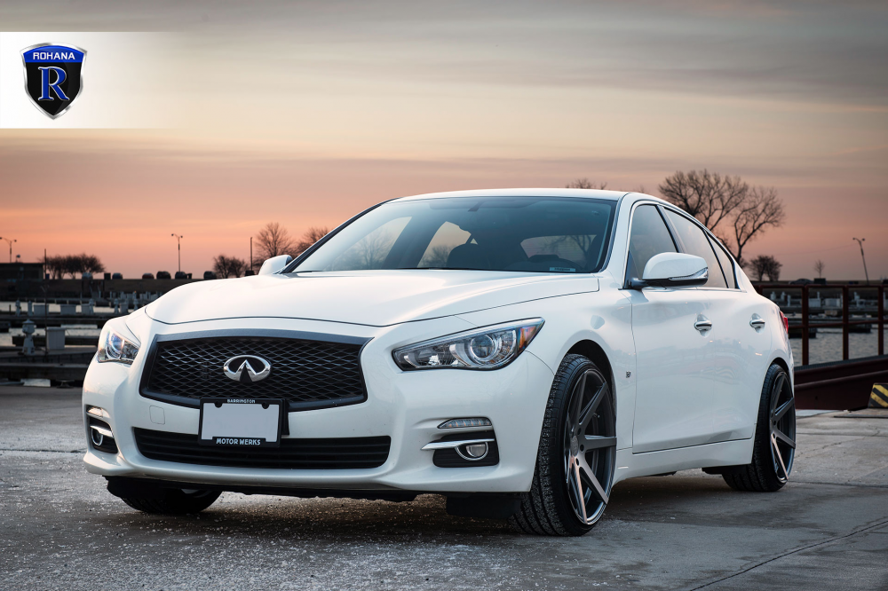 Infiniti Q50 на дисках Rohana RС7