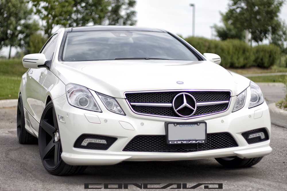 Mercedes Benz E350 на дисках Concavo CW-5