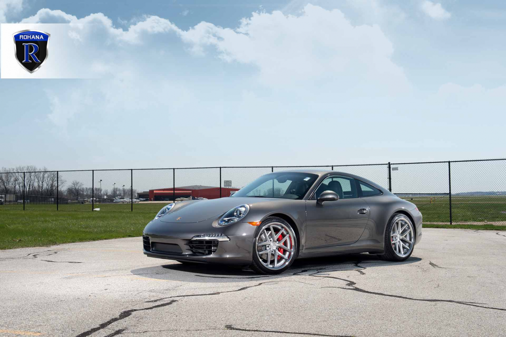 Porsche 911 на дисках Rohana RC9