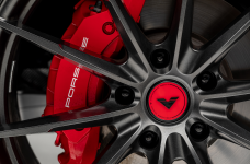 Porsche Cayenne на дисках V-FF 109 Carbon Graphite