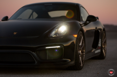 Porsche Cayman GT4 на дисках Vossen Forged VPS-314