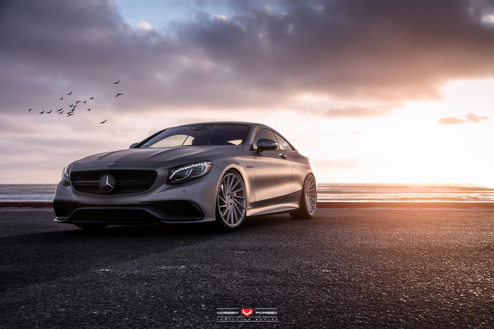 Mercedes Benz S63 Coupe на дисках Vossen Forged VPS-305T