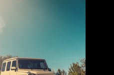 Mercedes G550 на дисках Hybrid Forged HF-4T