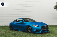 Inifinti Q60 Gloss Black на дисках RFX 11