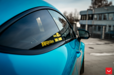 Mercedes C63S AMG на дисках Hybrid Forged HF-2