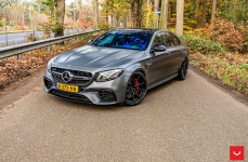 Mercedes E63s AMG на дисках Hybrid Forged HF-3