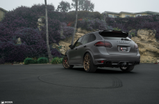 Porsche Cayenne Turbo S на дисках Vorsteiner V-FF 107