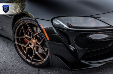 Toyota Supra на дисках RFX11 Brushed Bronze