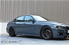 BMW F30 3 Series на дисках V-FF 108 Carbon Graphite 18