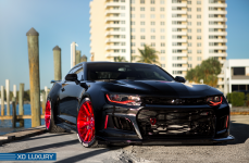 Chevrolet Camaro ZL1 на дисках XO Luxury XF1