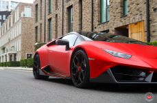 Lamborghini Huracan на дисках Novitec x Vossen NL4