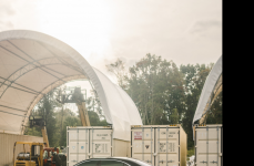 Mercedes S580 на дисках Hybrid Forged HF-5