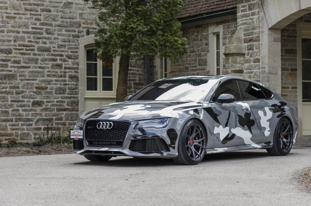 Audi RS7 на дисках Vorsteiner V-FF 103