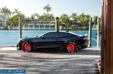 Chevrolet Camaro ZL1 на дисках XO Luxury XF1