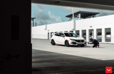 Honda Civic Type-R на дисках Hybrid Forged HF-5