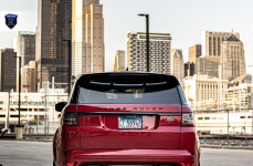 Range Rover SVR на дисках RFX11 Brushed Bronze