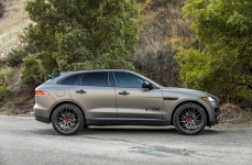 Jaguar F-PACE на дисках Vorsteiner V-FF 107 Carbon Graphite R22