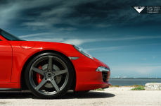 Porsche 911 Carrera на дисках Vorsteiner V-FF 104