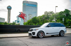 Land Rover Range Rover на кованых дисках Vossen Forged M-X3