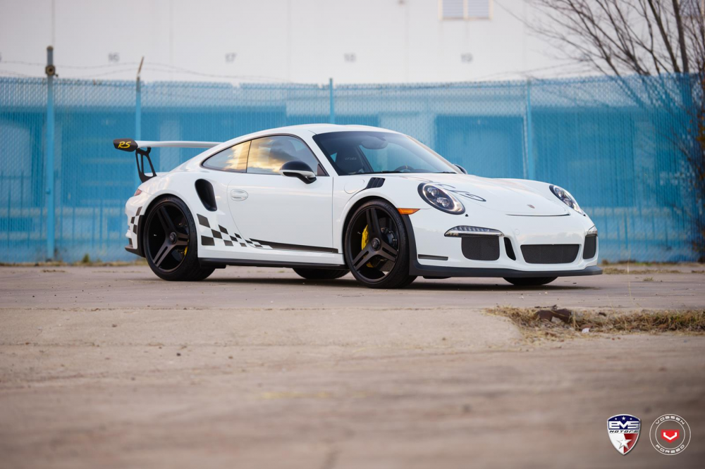 Porsche GT3 RS на дисках Vossen Forged VPS-317