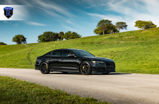 Audi A6 на дисках RFX10 Gloss Black