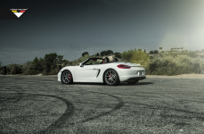 Porsche Boxster S на дисках Vorsteiner V-FF 101
