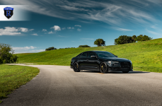 Audi A6 на дисках RFX10 Gloss Black