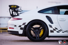 Porsche GT3 RS на дисках Vossen Forged VPS-317