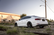 Audi B9 S5 Sportback на дисках Vorsteiner V-FF 107 Carbon Graphite