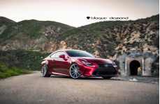Lexus RC200t F-Sport на дисках Blaque Diamond BD11