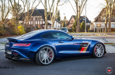 Mercedes-Benz GTS AMG на дисках Vossen Forged VPS-307